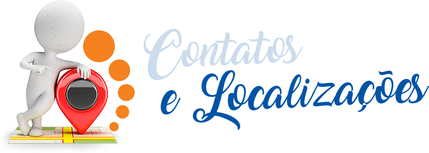 Contatos e Localizações